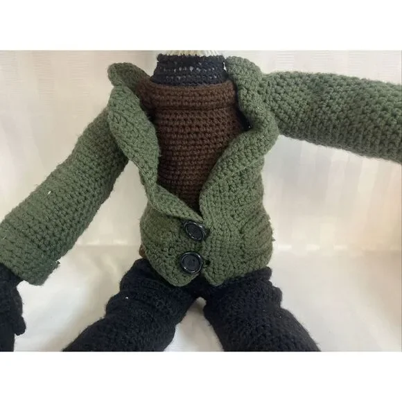 Handmade Crochet Jason Doll (38") Tall‎ - Picture 3 of 15